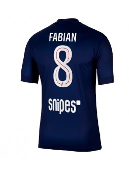 Paris Saint-Germain Fabian Ruiz #8 Replika Hemmakläder 2025-26 Kortärmad